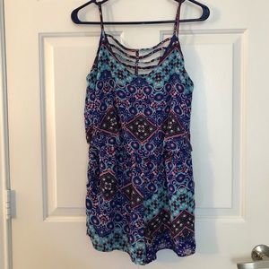 Cute Patterned Romper